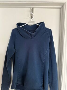 Women’s Teal Funnel Neck Sweater